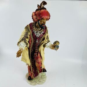 Member's Mark Large Nativity King Wiseman Figurine 2005 Handcrafted Christmas